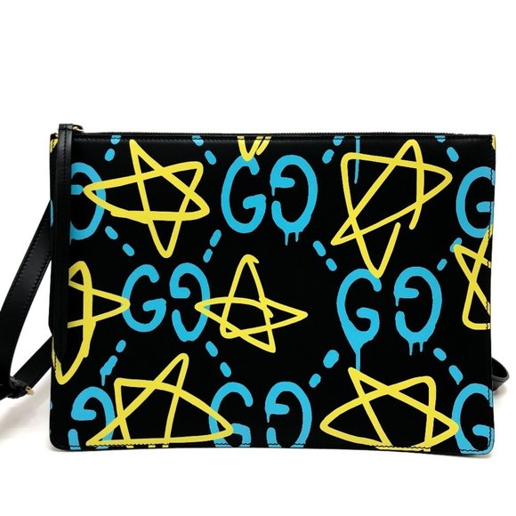 GUCCI Black Leather Shoulder Bag - Picture 2 of 16